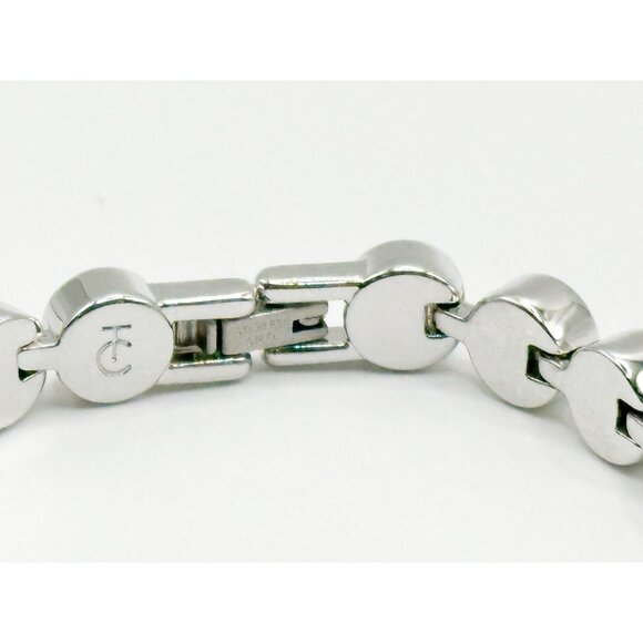 Touchstone Crystal By Swarovski Ice Bracelet Glazed White Opal Crystal - Picture 9 of 12